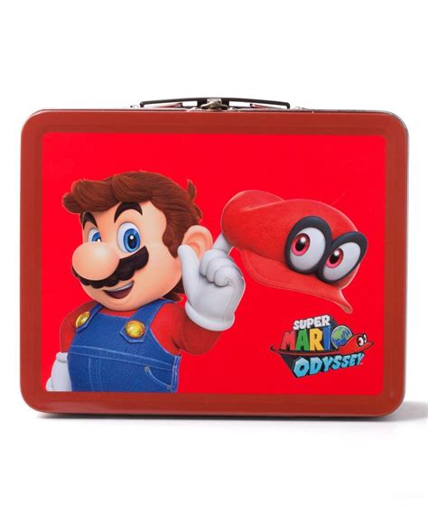 nintendo metal lunch box|PowerA Collectible Lunchbox Kit for Nintendo Switch.